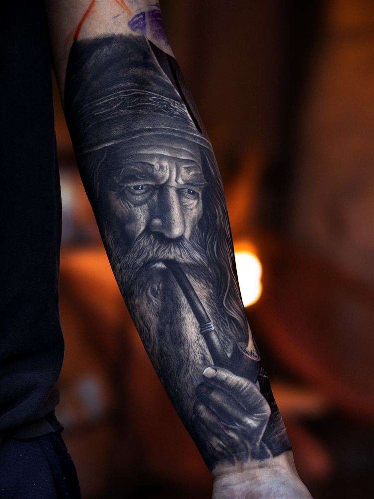 Classical Architecture Tattoo